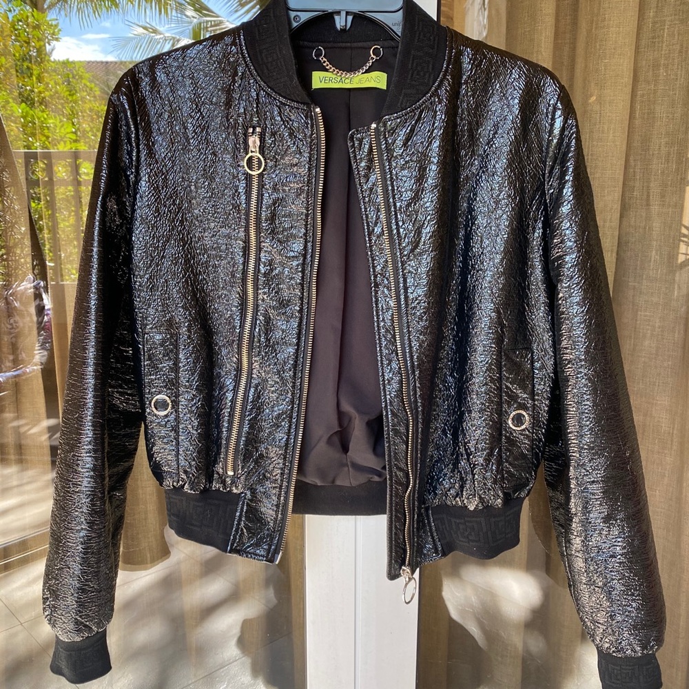 Versace Jeans Black Women’s Jacket